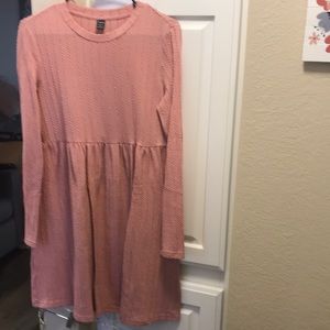 3 for $15 🦋🦋 Shein blush ribbed long sleeve dress